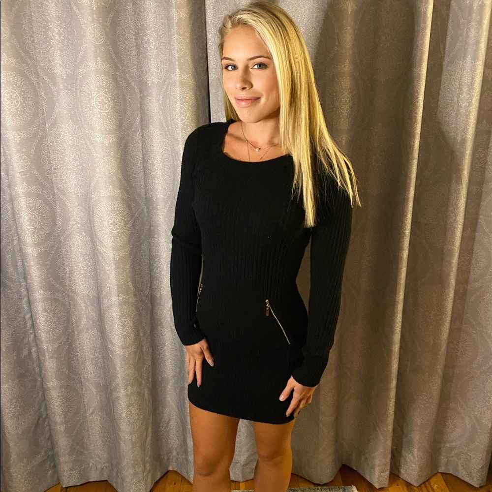 Black Sweater Dress